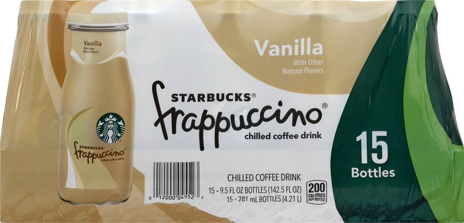 Starbucks Frappuccino Coffee Drink Vanilla