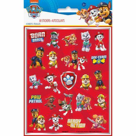 Unique Party Favors Stickers Paw Patrol (10 g)