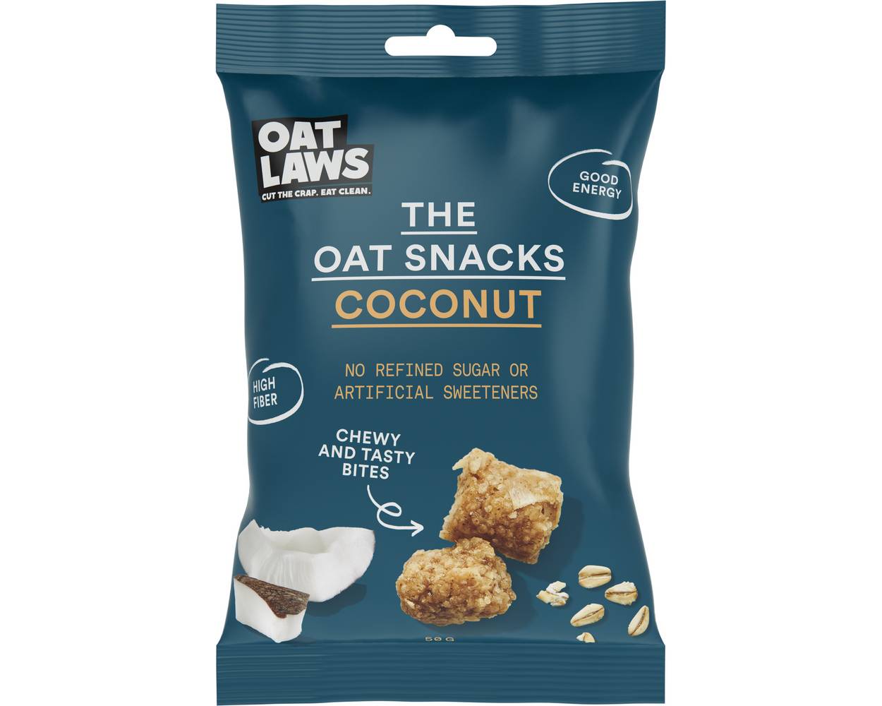 OAT SNACKS COCONUT 50 G