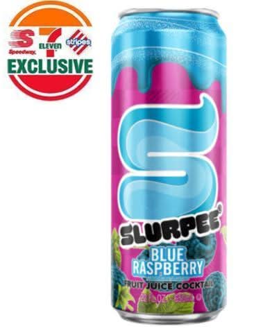 AriZona Blue Raspberry Slurpee Juice Cocktail 22oz
