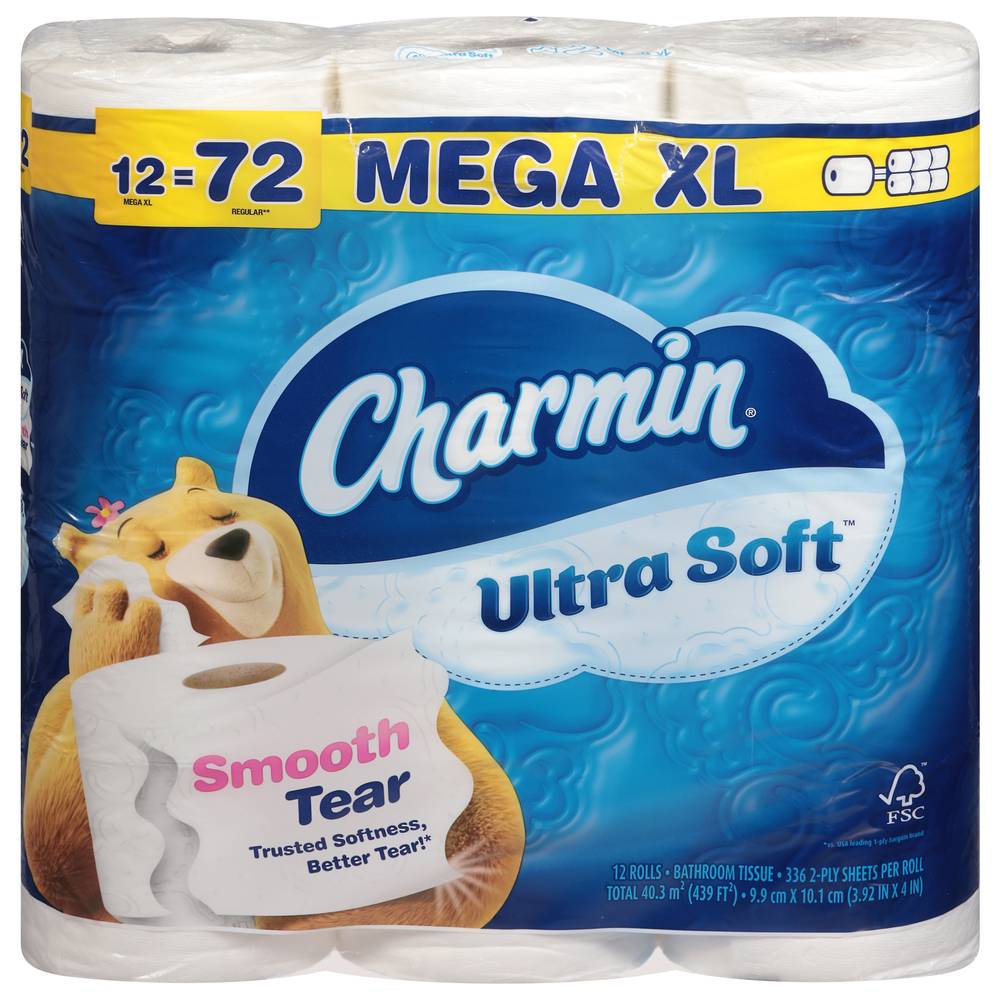 Charmin Ultra Soft Super Mega 2-ply Bathroom Tissue