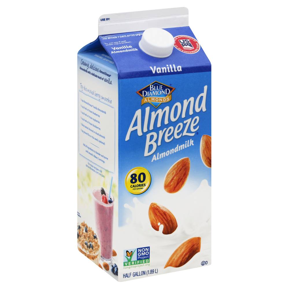 Almond Breeze Vanilla Almondmilk (0.5 gal)