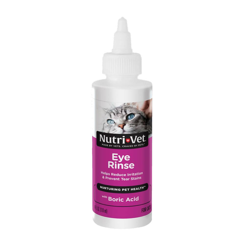 Nutri-Vet Eye Rinse For Cats (118 ml)