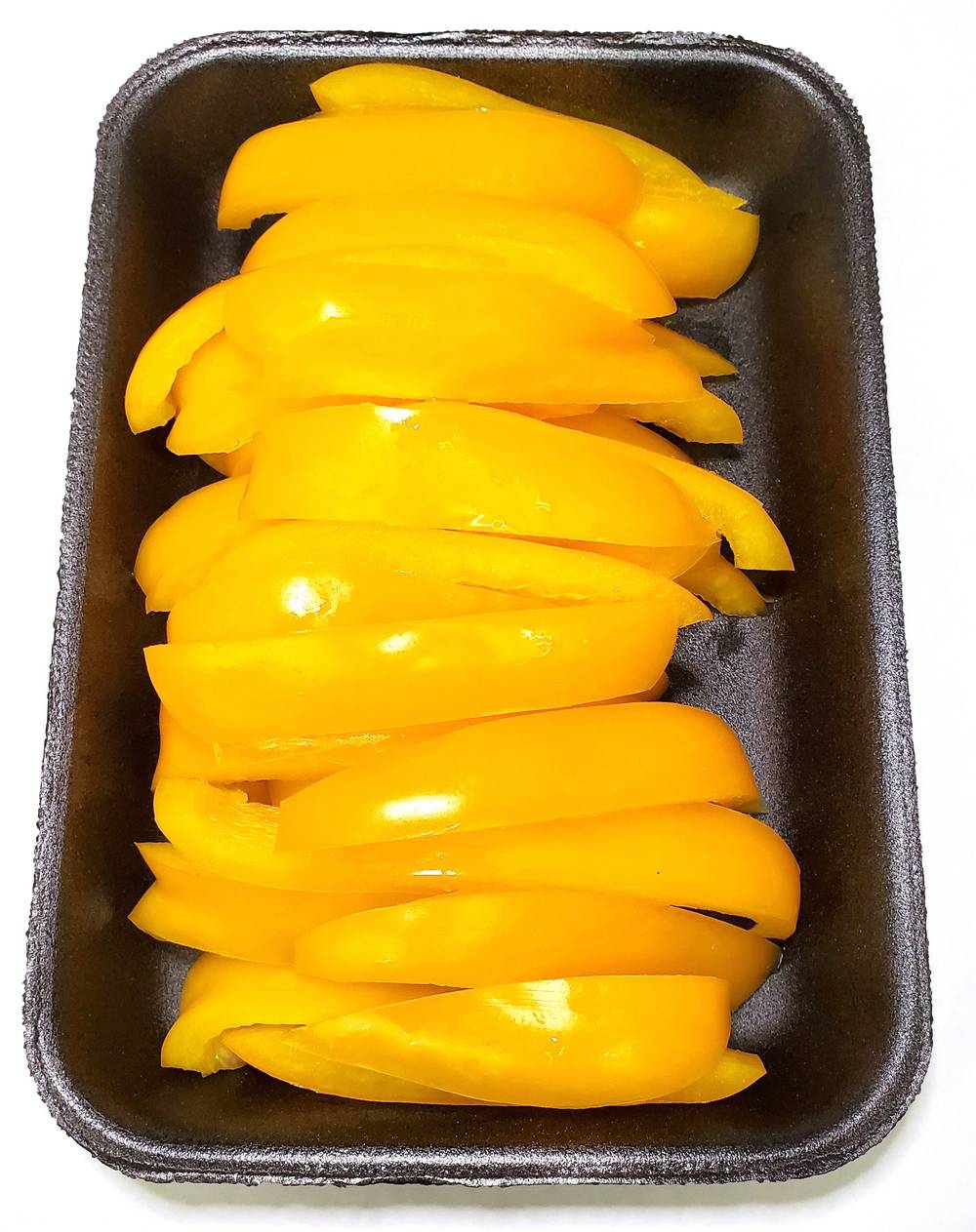 Sliced Yellow  Peppers