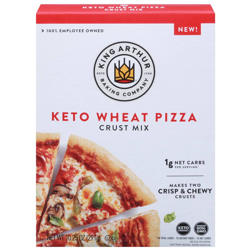 King Arthur Baking Keto Wheat Pizza Crust Mix (10.25 oz)