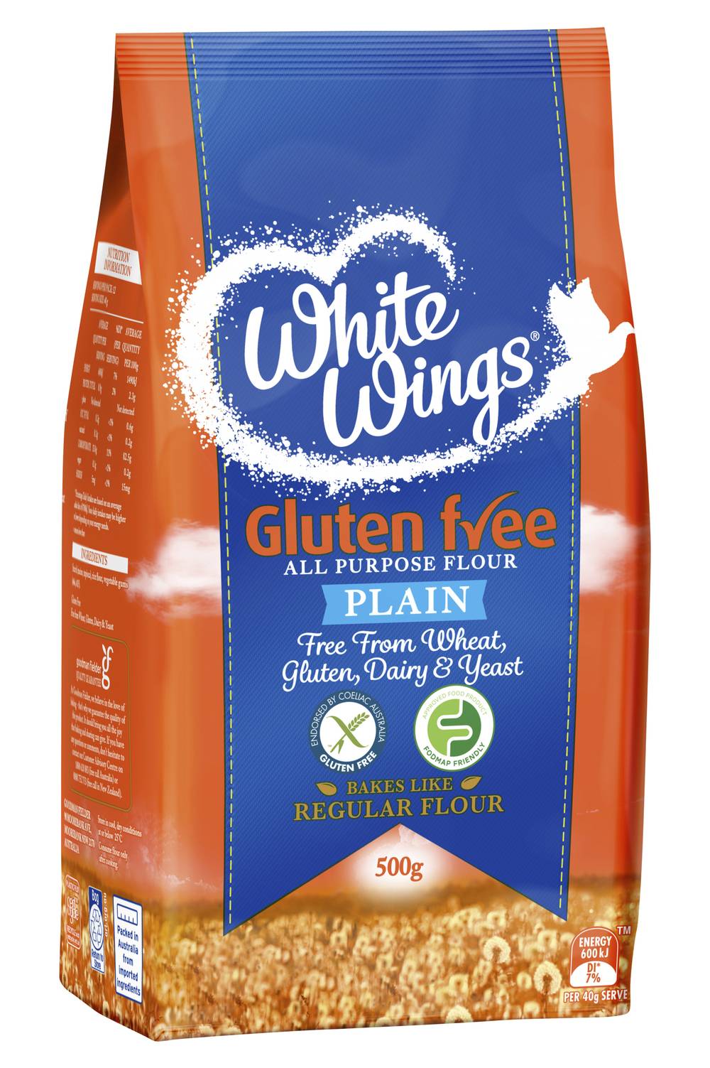 White Wings Gluten Free Plain All Purpose Flour (500g)