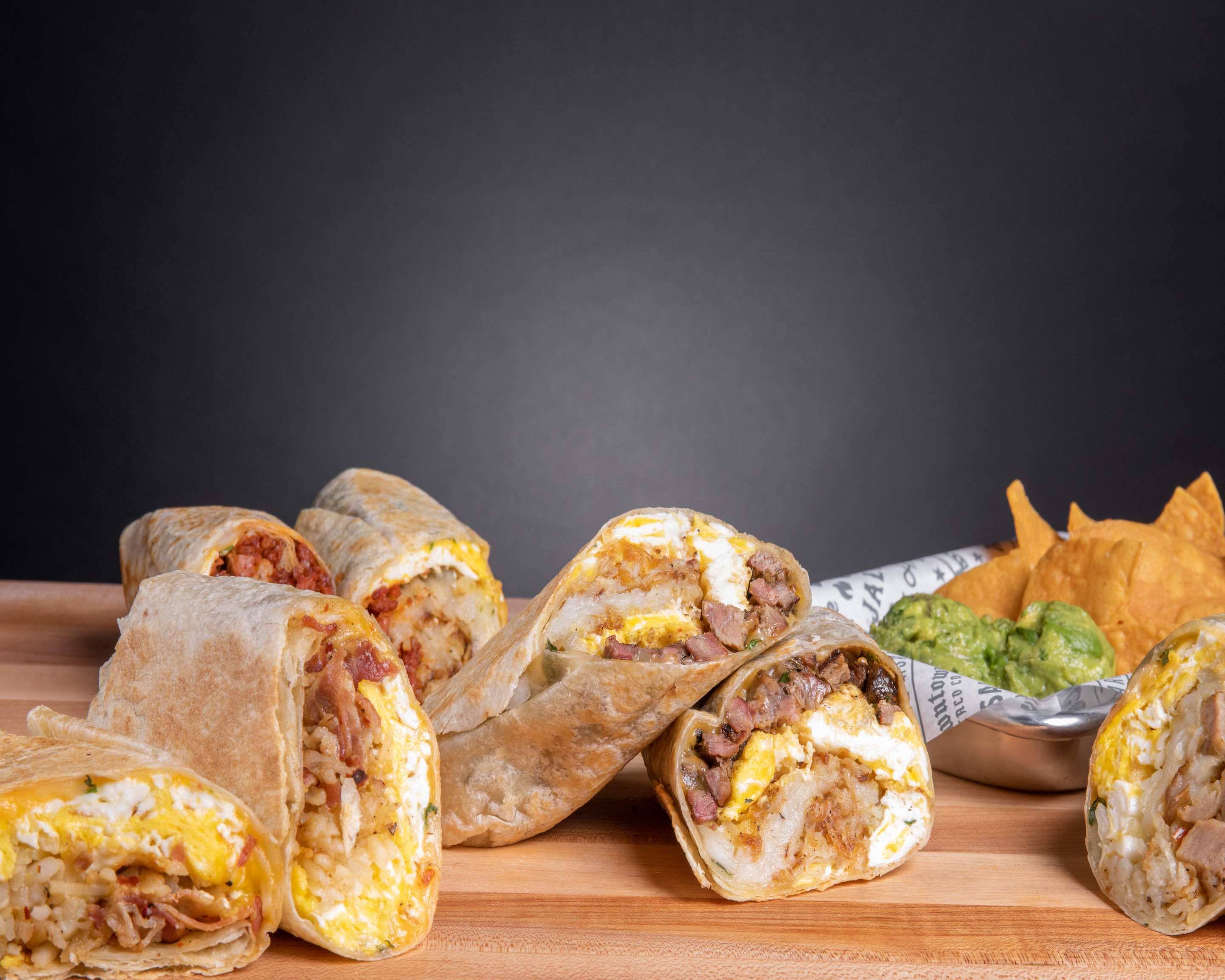 Order Egghead Breakfast Burritos (3132 Calvary Drive, Suite 102) Menu