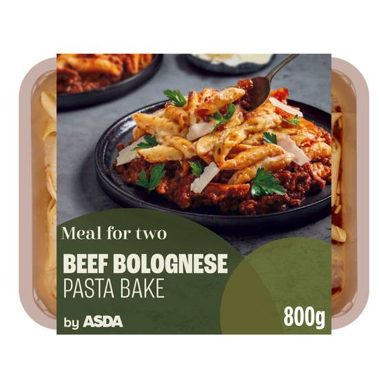 ASDA Italian Beef Bolognese Pasta BakeReady Meal 800g