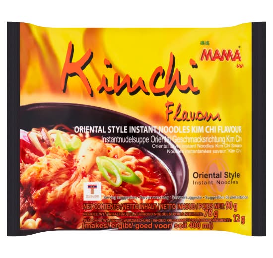 Mama Kim Chi, Oriental Style Instant Noodles (90g)