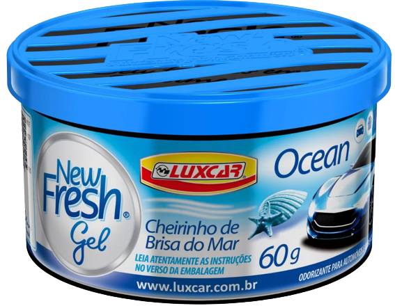 Luxcar odorizante gel ocean new fresh