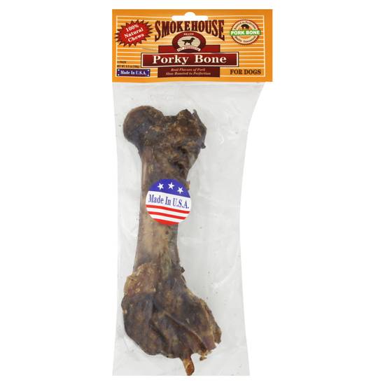 Smokehouse Porky Bone For Dogs (6.5 oz)