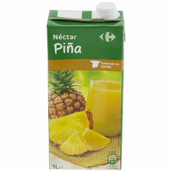 Néctar de piña Carrefour Classic brik 1 l.