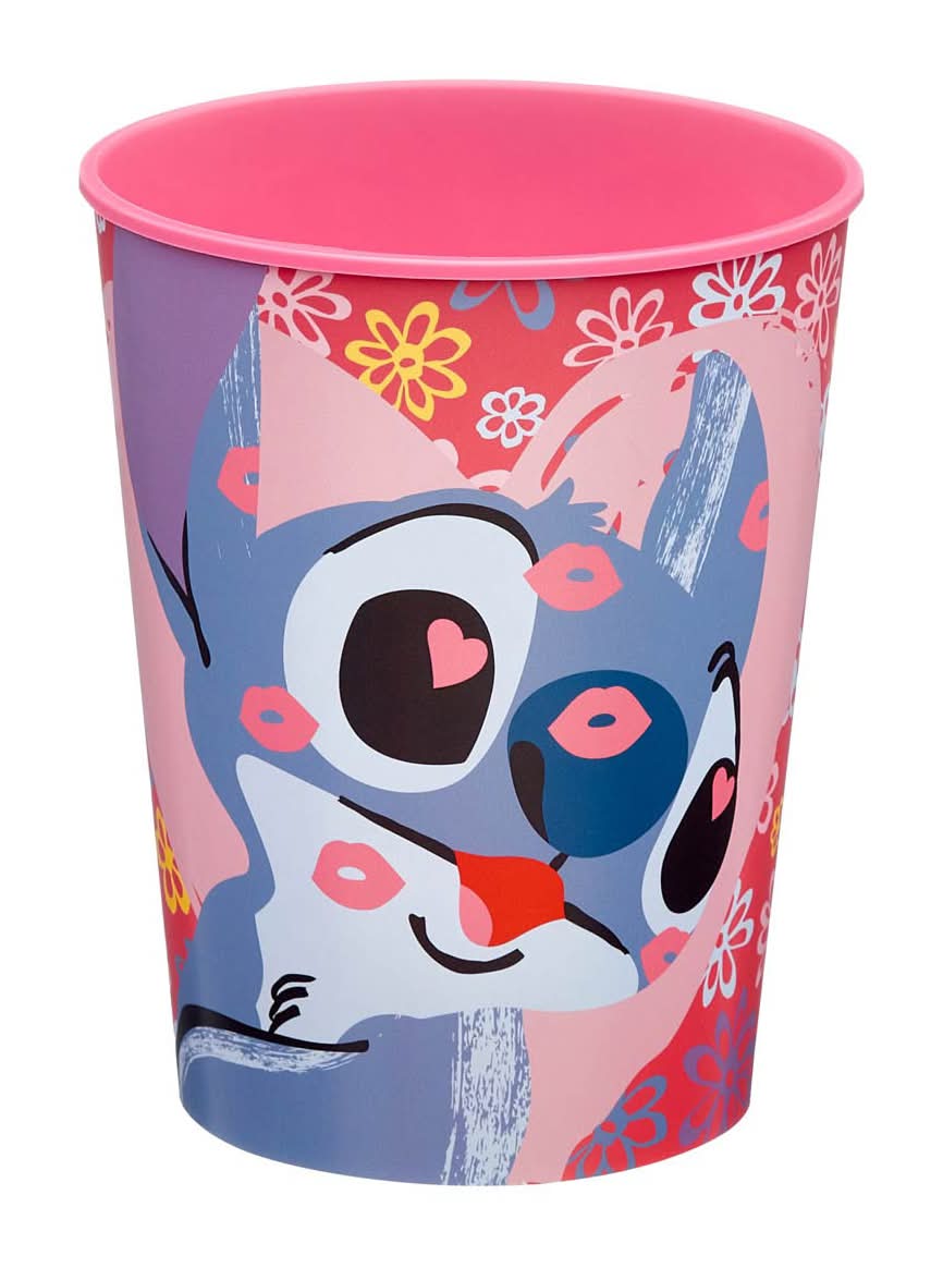 Valentine'S Themed Stitch Printed Cup 1 Ct