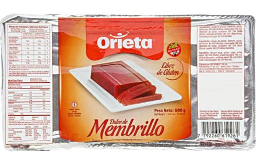 Orieta Creamed Sweet Quince 500g