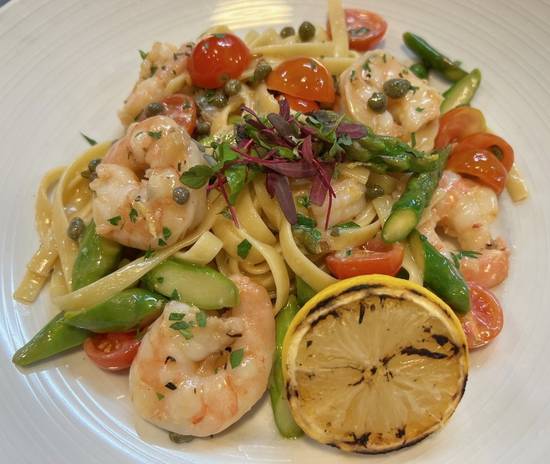 Shrimp Pasta Piccata