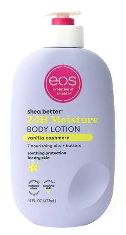 eos 24H Moisture Body Lotion, Vanilla Cashmere (473 ml)