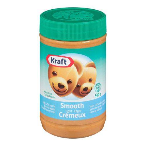 Kraft · Smooth light peanut butter - Beurre d'arachide léger et crémeux