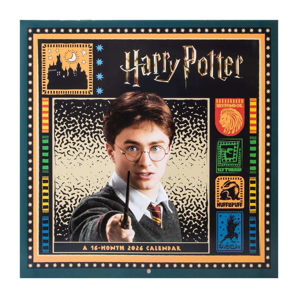 Licensed 2026 Calendar Harry Potter