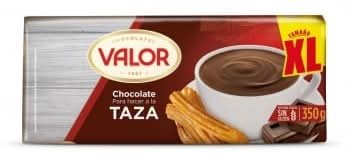 Chocolate a la taza Valor sin gluten 350 g.