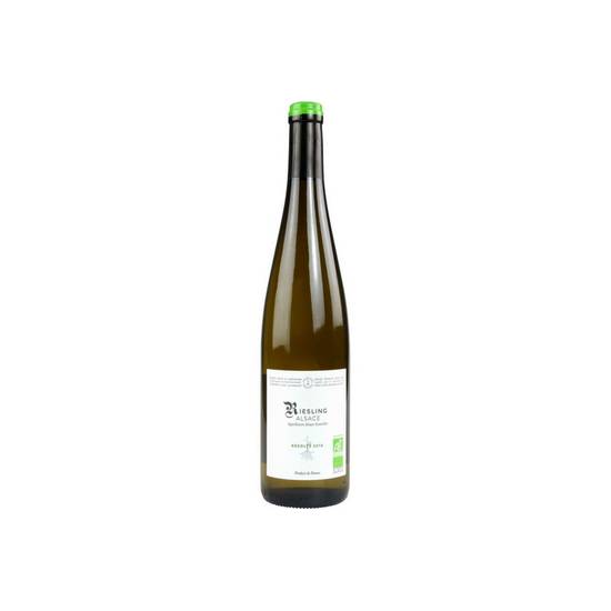 Vin blanc Riesling Bio Marché  franprix bio 75cl