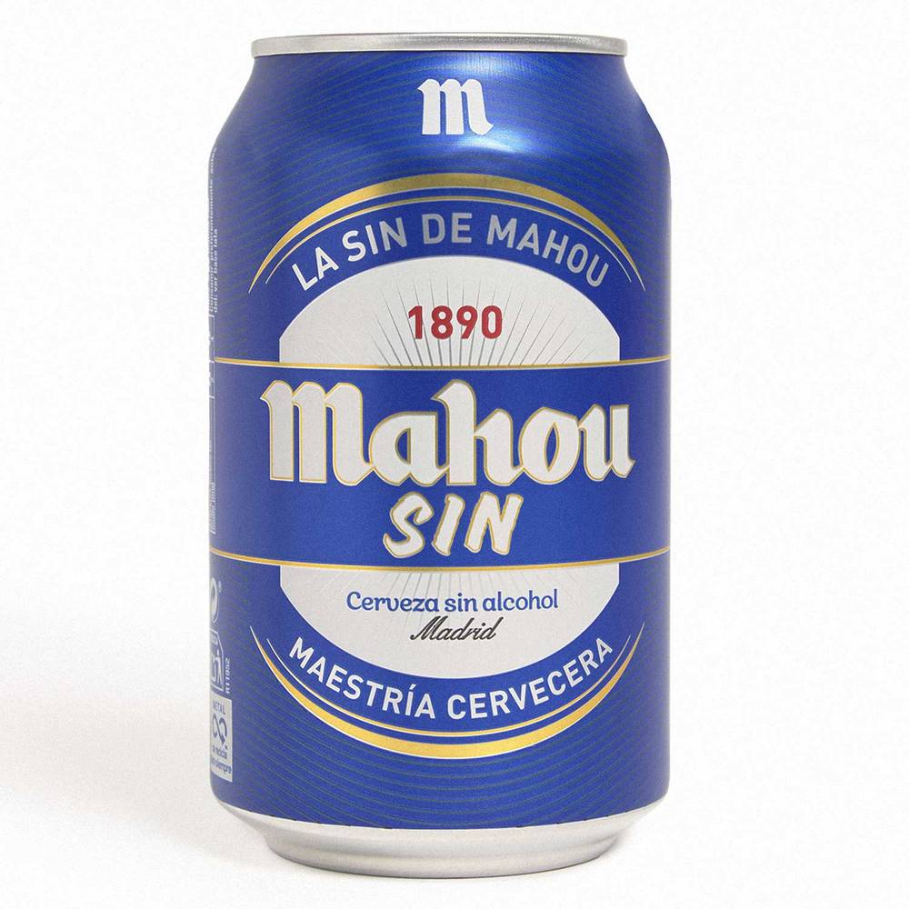 Mahou · Cerveza sin alcohol (330 ml)