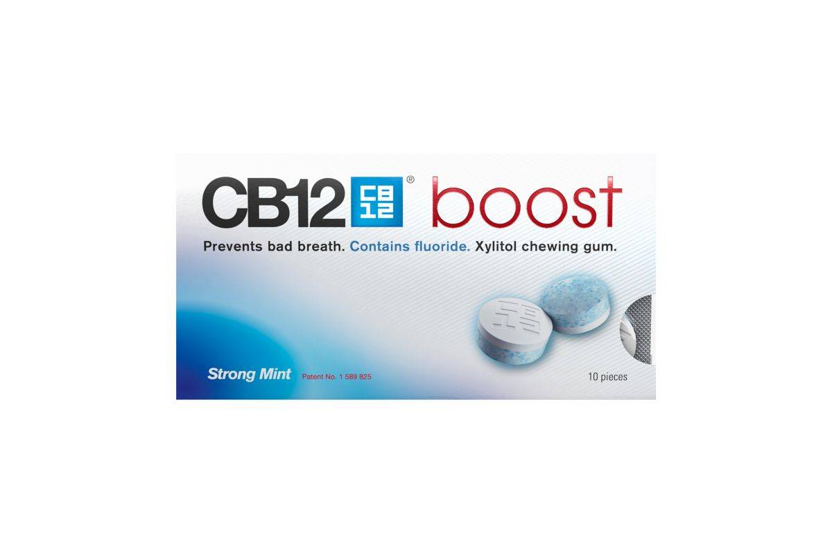 CB12 Boost Strong Mint Chewing Gum