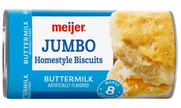 Meijer Jumbo Homestyle Buttermilk Biscuits (16 oz)