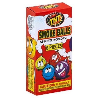Tnt Fireworks Smoke Balls (8 ct)