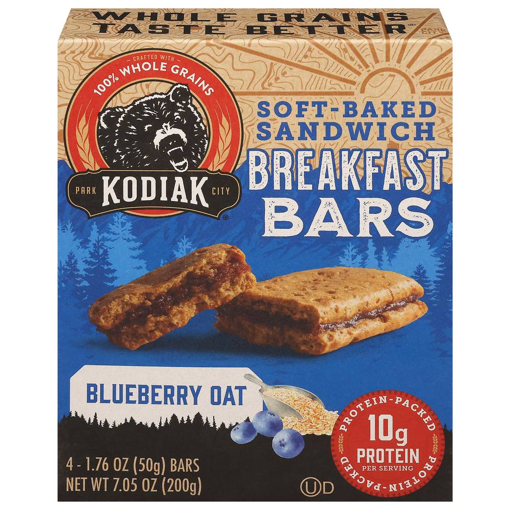 Kodiak Breakfast Bar Blueberry Oat (7.05 oz)