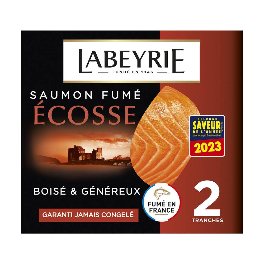 Labeyrie - Saumon fumé l'ecosse (2 pièces)
