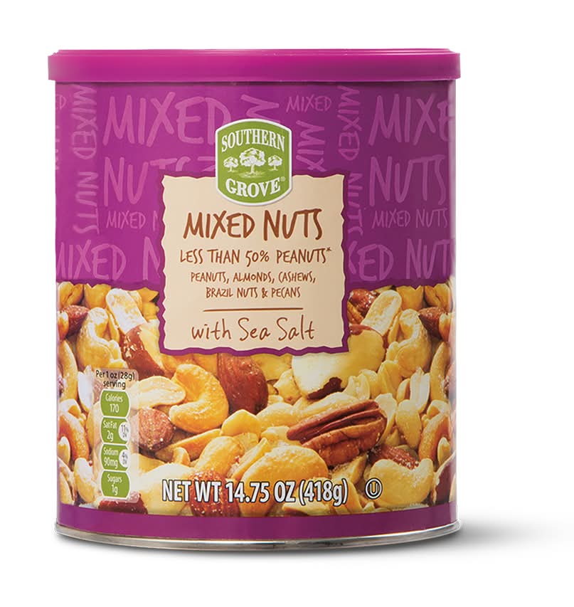 Southern Grove Mixed Nuts Less Than 50% Peanuts With Sea Salt (14.75 oz)