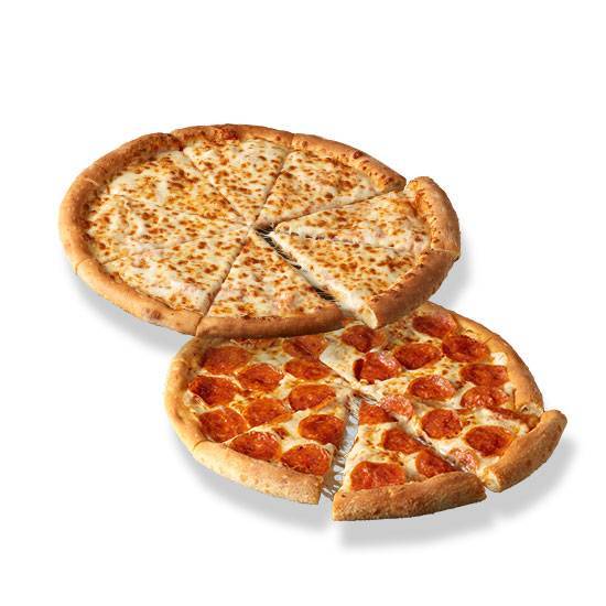 Dos Pizzas Medianas de 1 Ingrediente