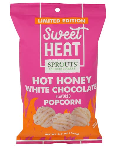 Sprouts Farmers Market Hot Honey White Chocolate Flavored Popcorn