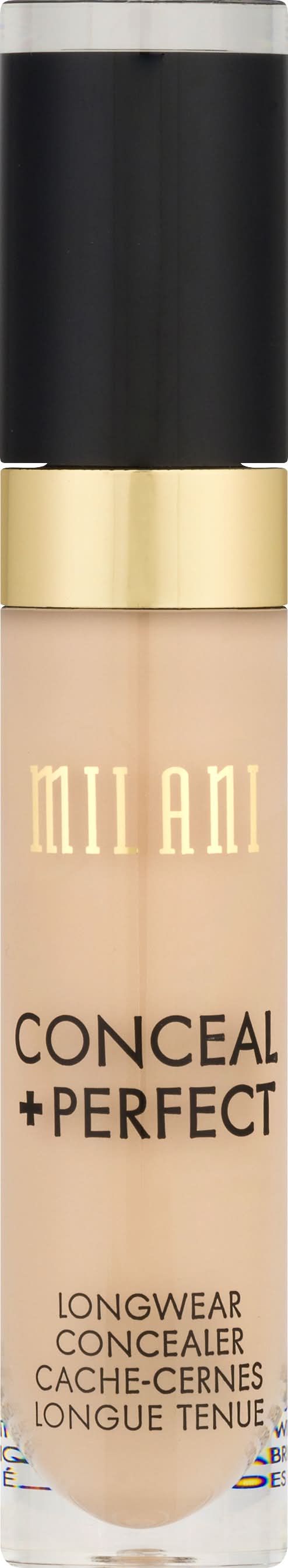 Milani Conceal and Perfect Longwear Concealer, Light Natural (0.17 fl oz)