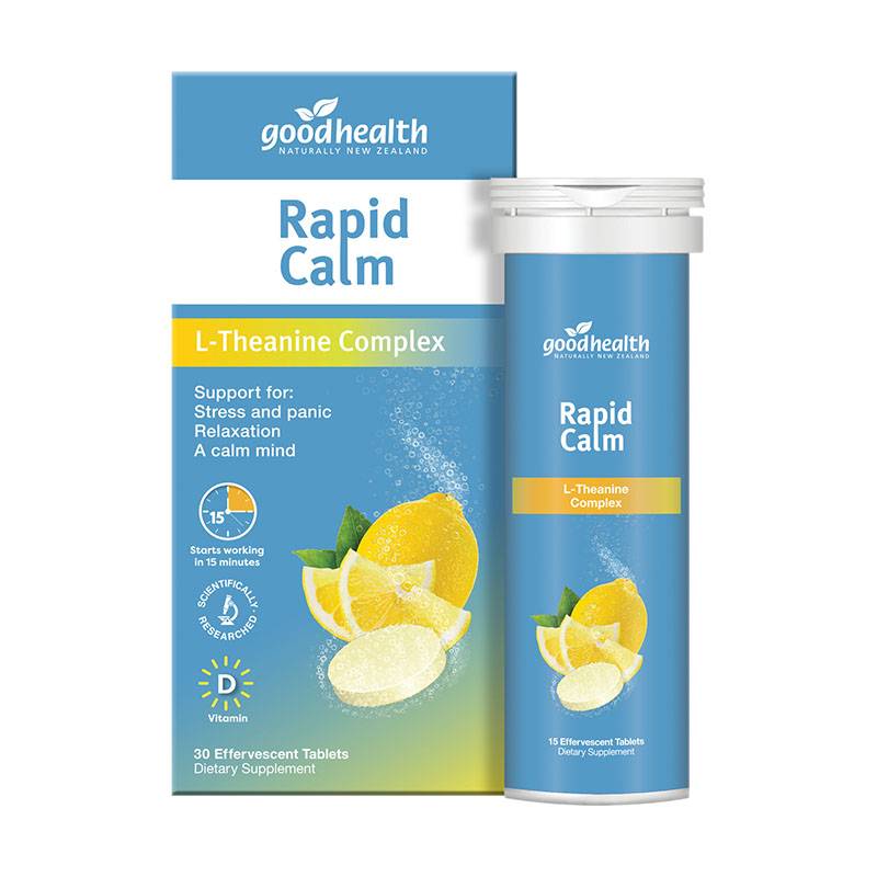 Good Health Rapid Calm Effervescent Tablets 30s