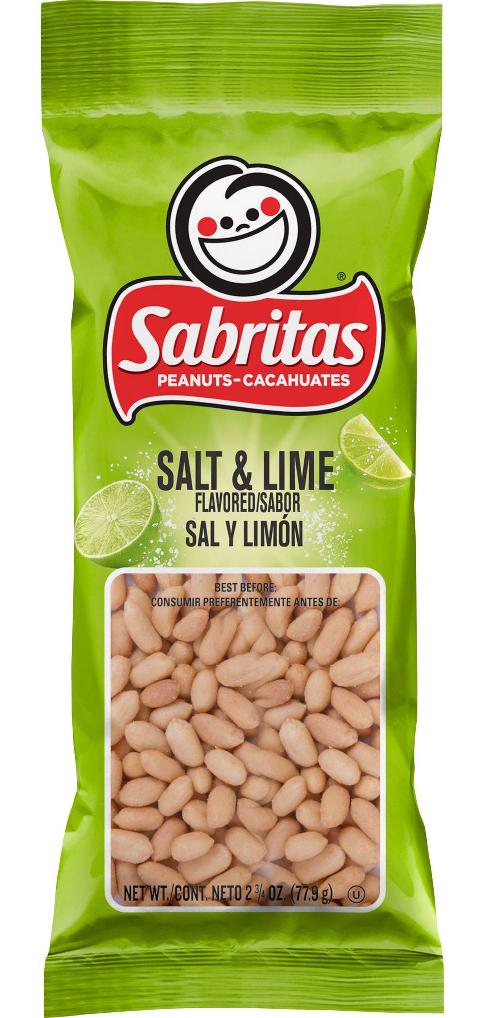 Sabritas Peanuts, Salt & Lime (2.75 oz)
