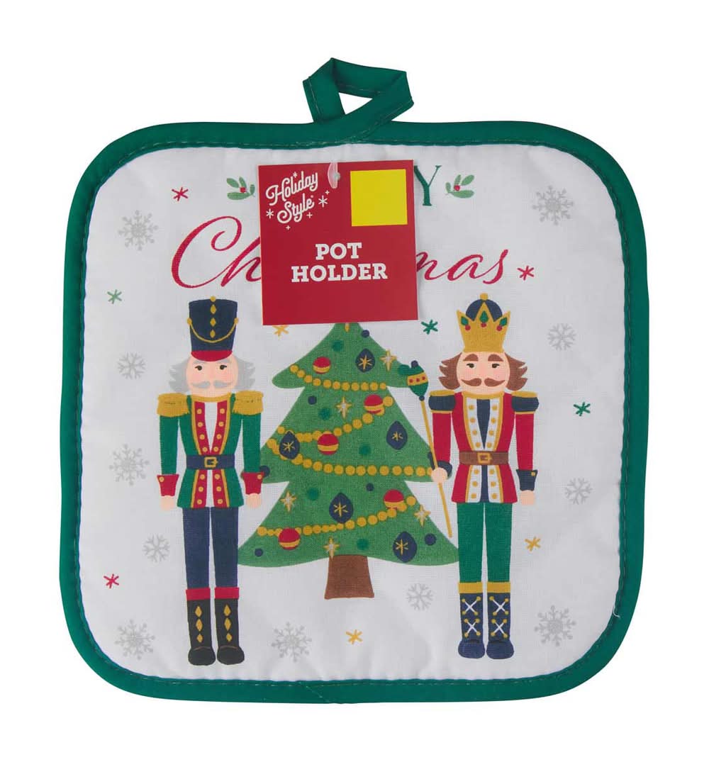 Holiday Style Christmas Pot Holder Assorted