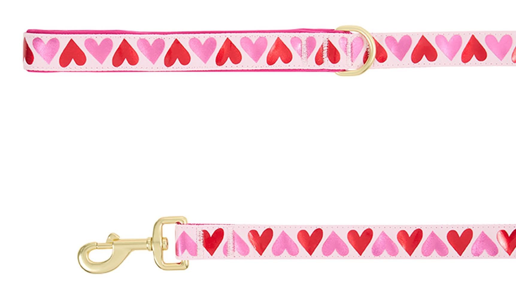 Top Paw® Valentines Day Dog Leash (Color: Pink)