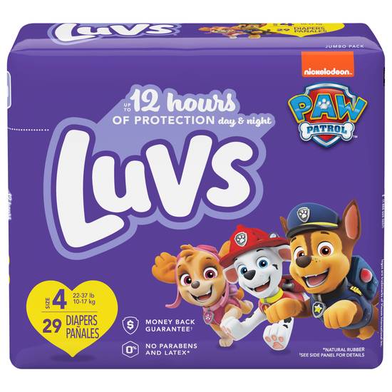 Luvs Diapers Size 4 (29 ct)