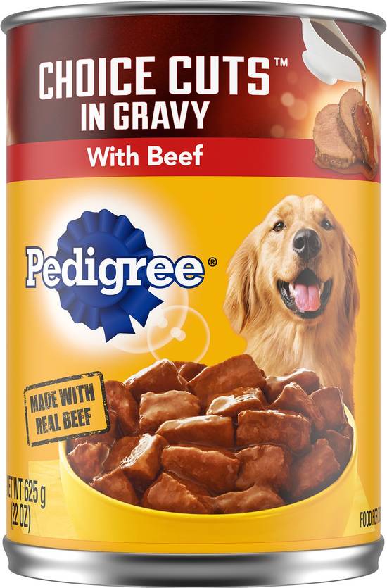 Pedigree Choice Cuts in Gravy with Beef Dog Food