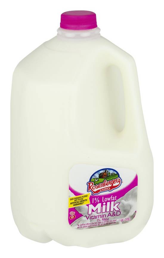 Rosenberger's 1% Lowfat Milk Vitamin a & D (1 gal)
