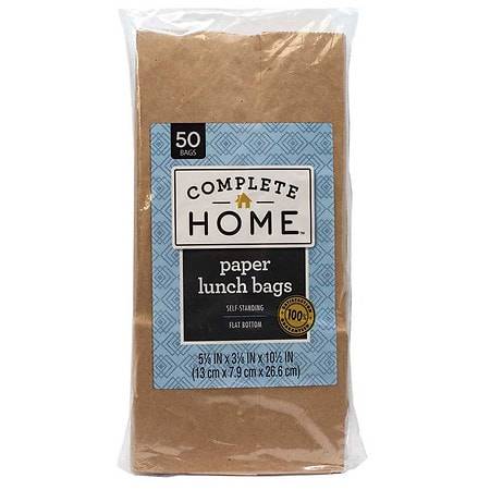 Complete Home Paper Lunch Bags (50 ct)