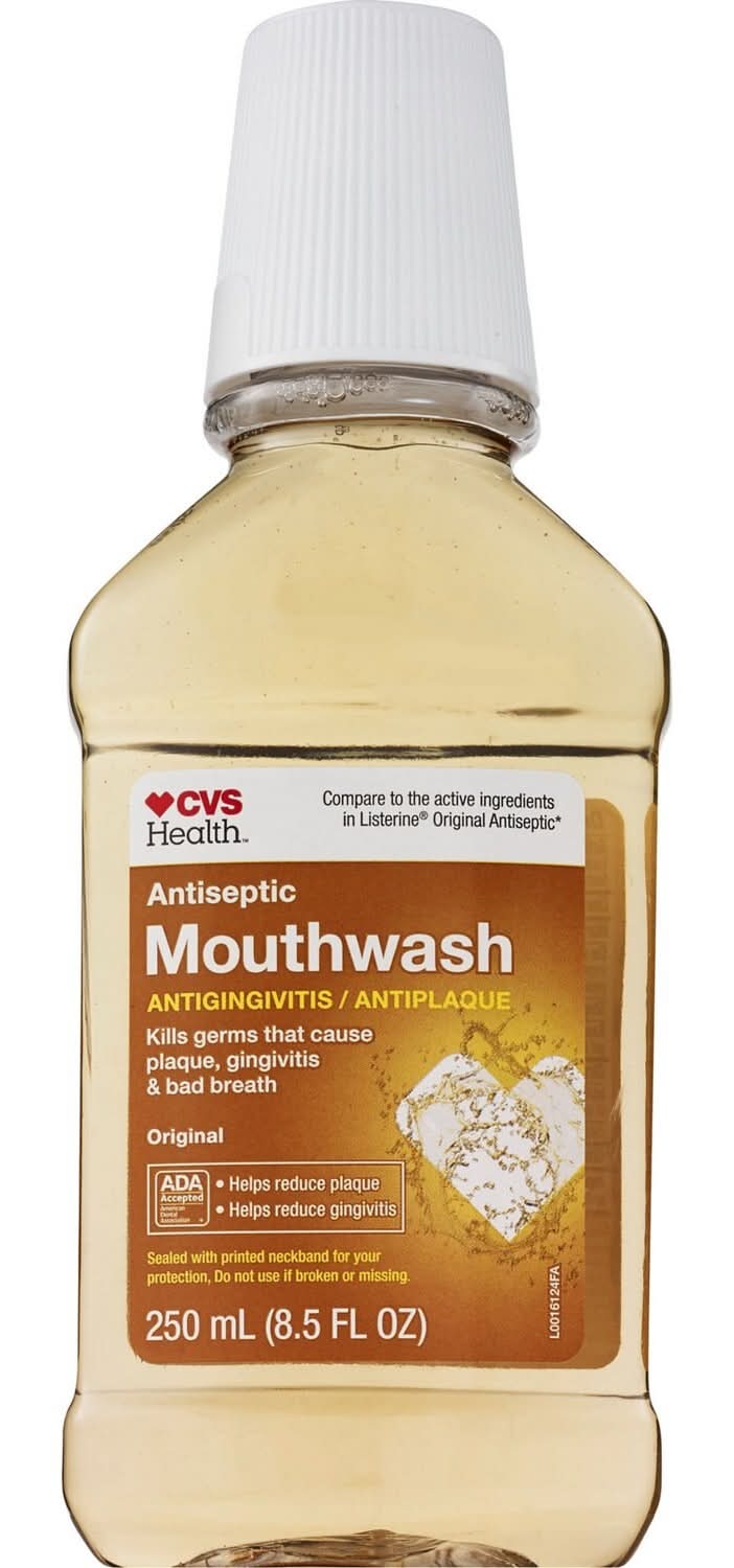 CVS Health Antiseptic Mouthwash For Antigingivitis & Antiplaque (8.5 fl oz)