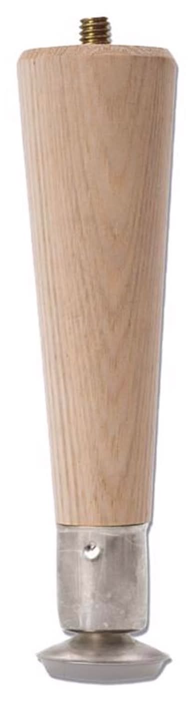 Waddell 5-1/2 In. H Round Tapered Wood Table Leg