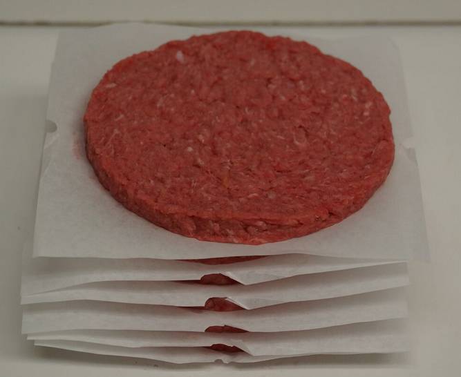 Frozen Beef Hamburger Angus Chuck Patty 6oz - 10 lbs (1 Unit per Case)