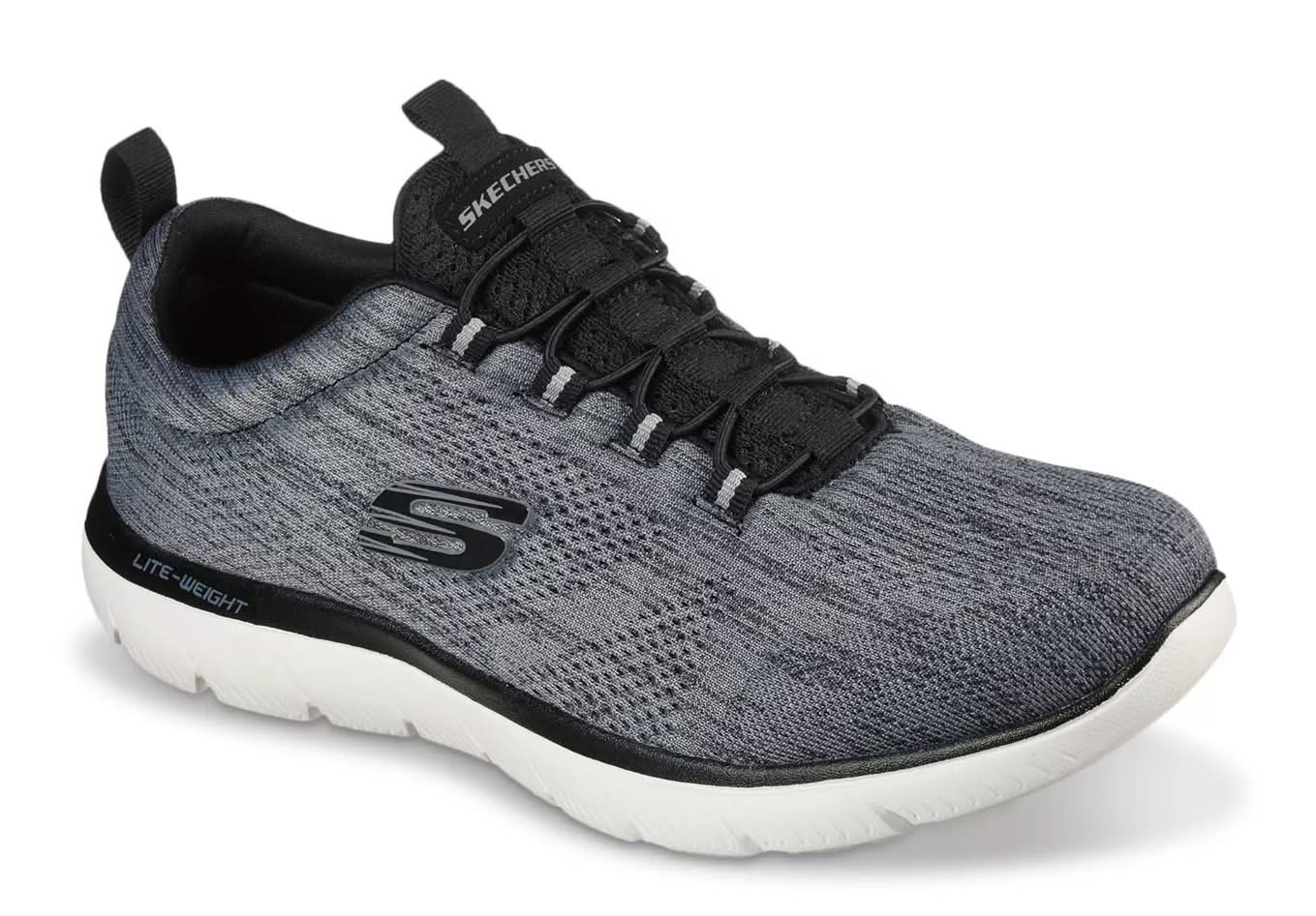 Skechers Summits Louvin Sneaker - Men's (Grey/Black Medium - 9)