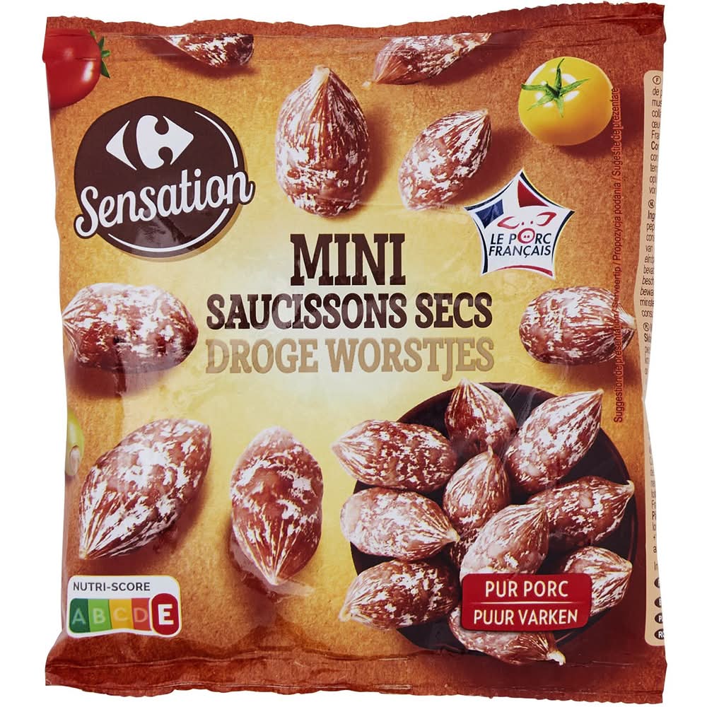 Carrefour Sensation - Mini saucissons secs (75g)