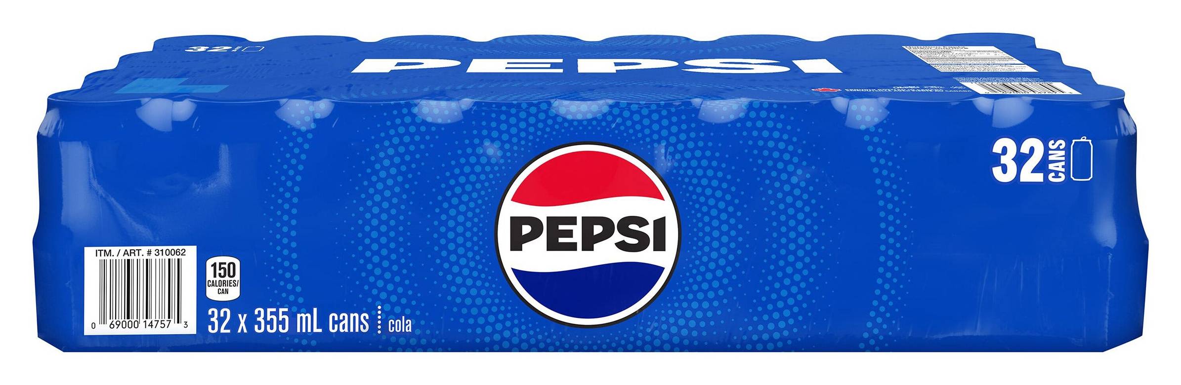 Pepsi - Boisson Gazeuse 355 Ml Paquet De 32 / Pepsi 355 Ml 32-Pack