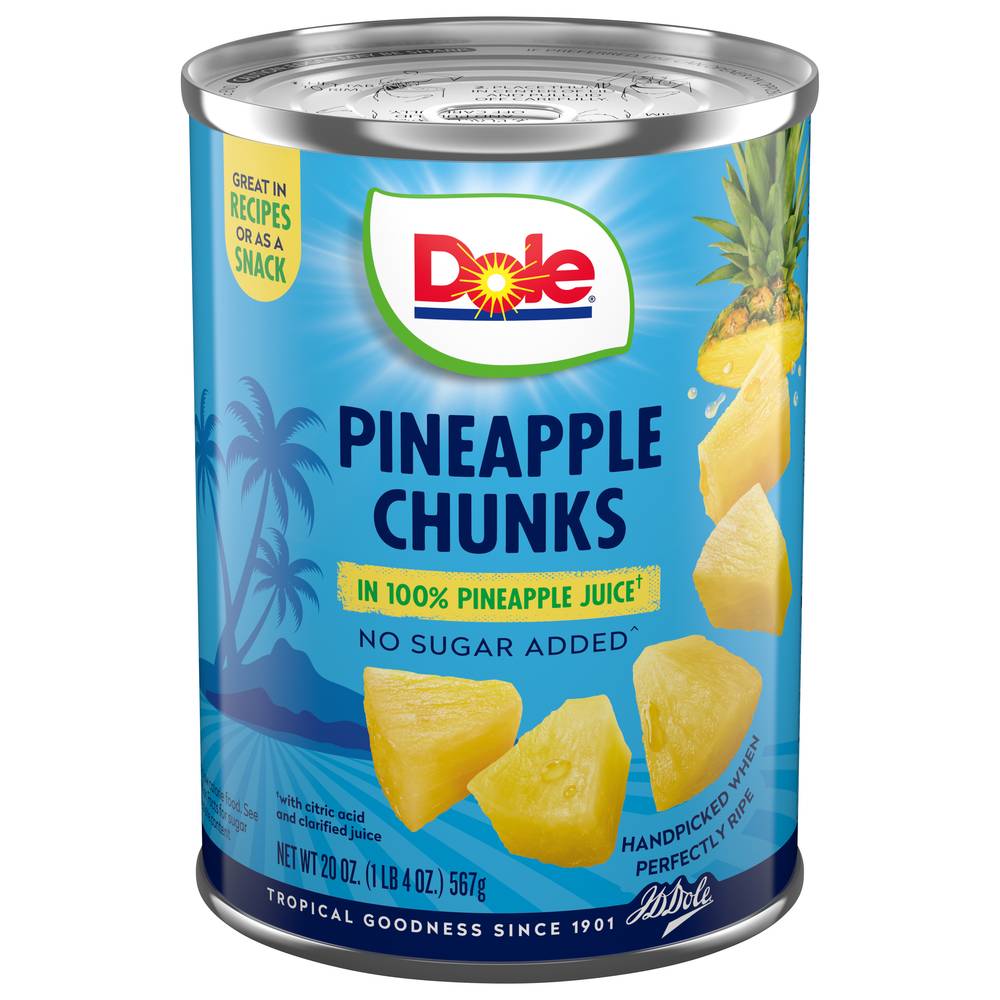 Dole Pineapple Chunks Pineapple Juice