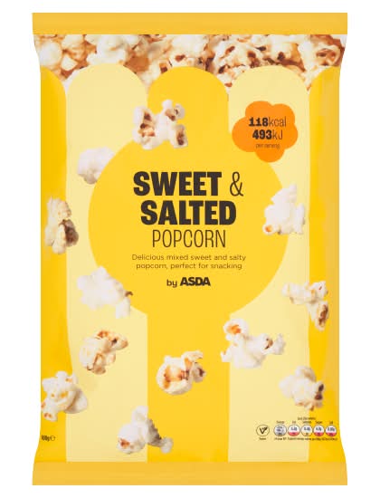 ASDA Sweet & Salted Popcorn (100g)